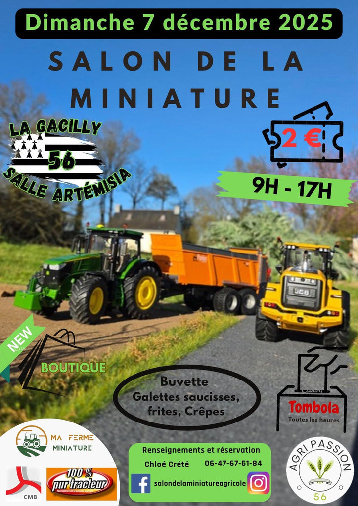 Exposition de miniatures agricoles de La Gacilly (56)